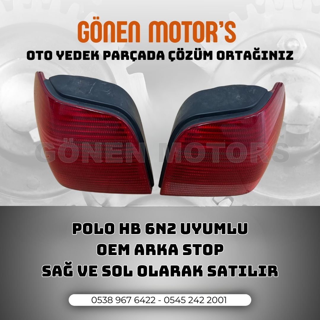 048 - VOLKSWAGEN POLO 6N2 ARKA STOP LAMBASI